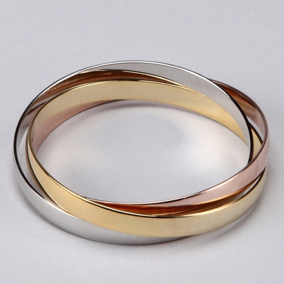 3-Color Bangle Set -J082 - Picture 2 of 2